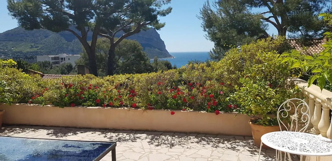 Villa Les Nefliers Vue Panoramique Mer Et Plage A Pied Cassis 0*,