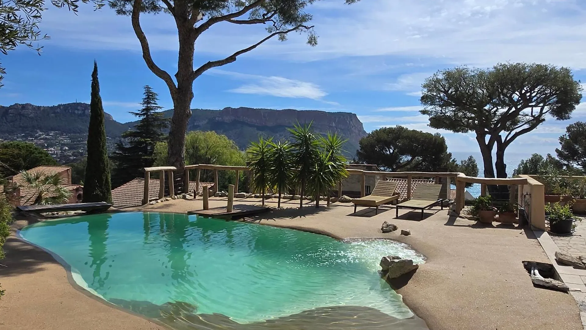 Villa Les Nefliers Vue Panoramique Mer Et Plage A Pied Cassis